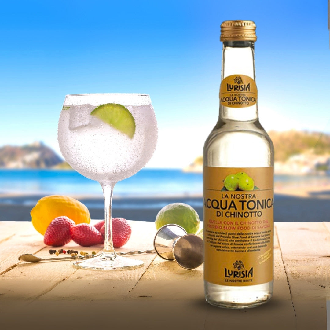 Lurisia - Water Tonic & Infusion of Chinotto - Italian Soft drink