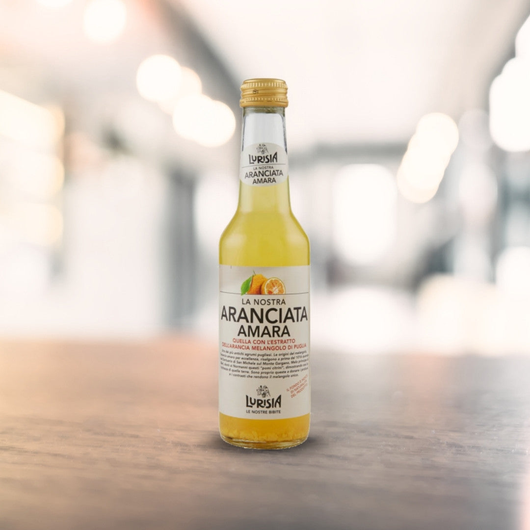 Lurisia - Aranciata Amara Premium Sparkling Bitter Orange Juice Soft drink