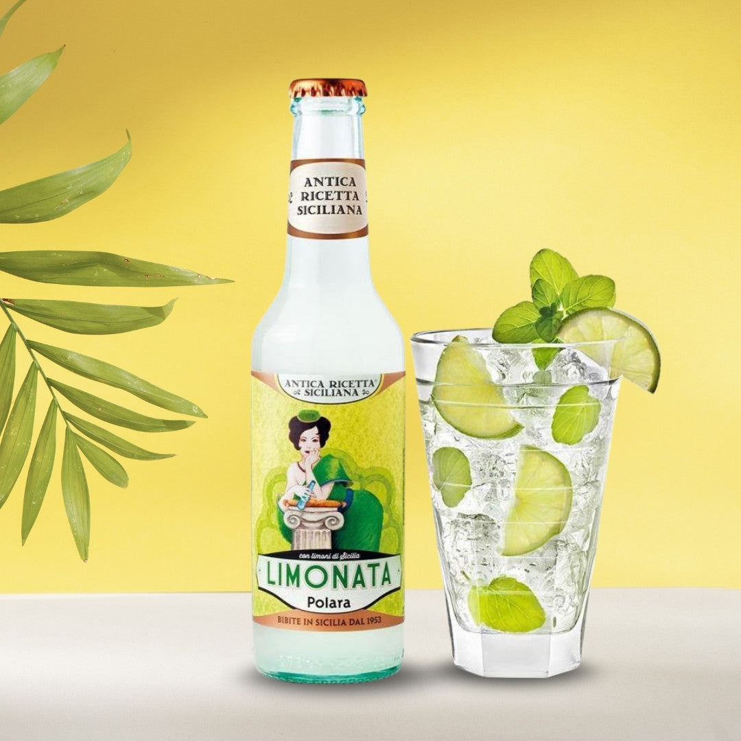 Polara - Lemonade Limonata Made in Sicily Italy Soft drink