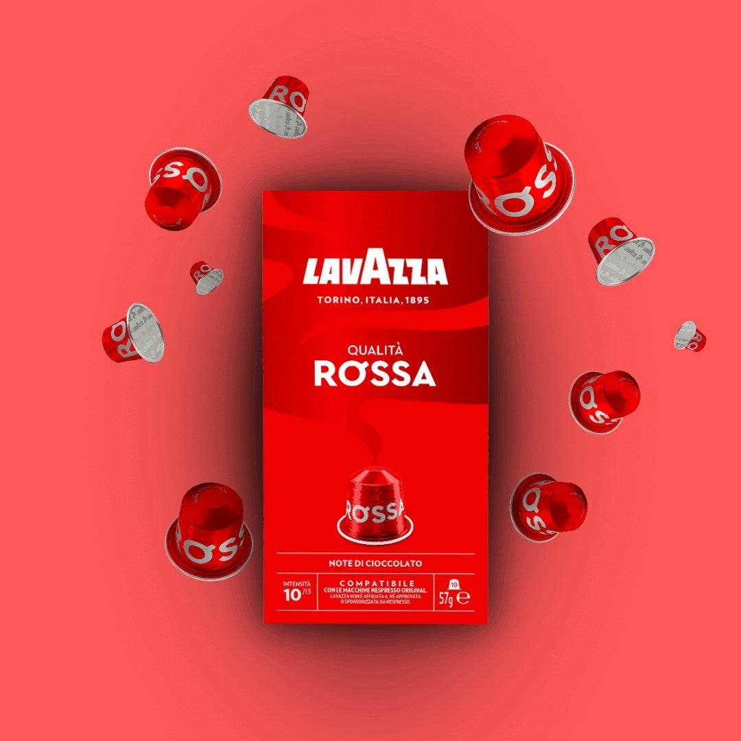 Lavazza - Qualita Rossa - Capsules compatible with Nespresso™ Original