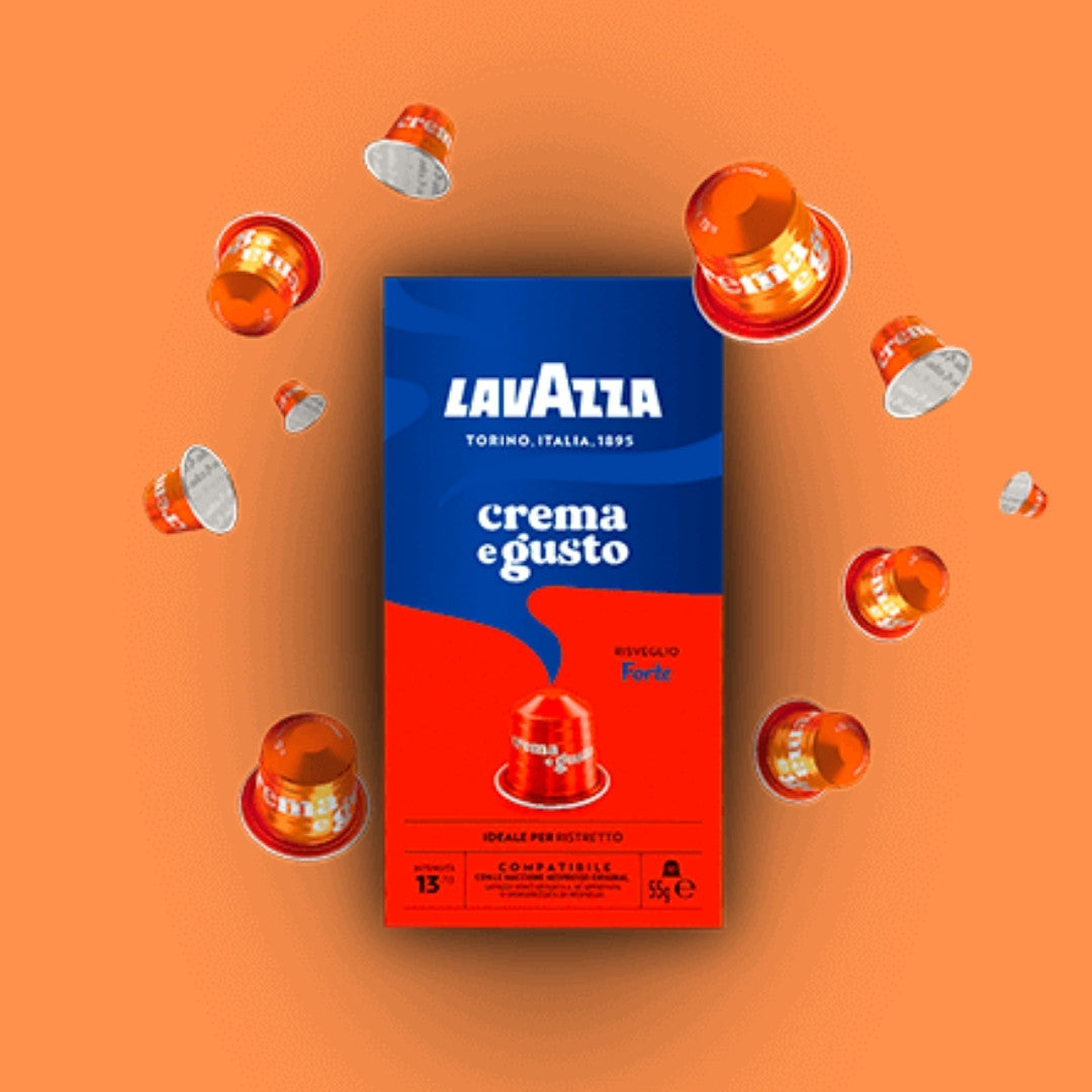 Lavazza - Crema e Gusto Forte - Capsules compatible with Nespresso™ Original