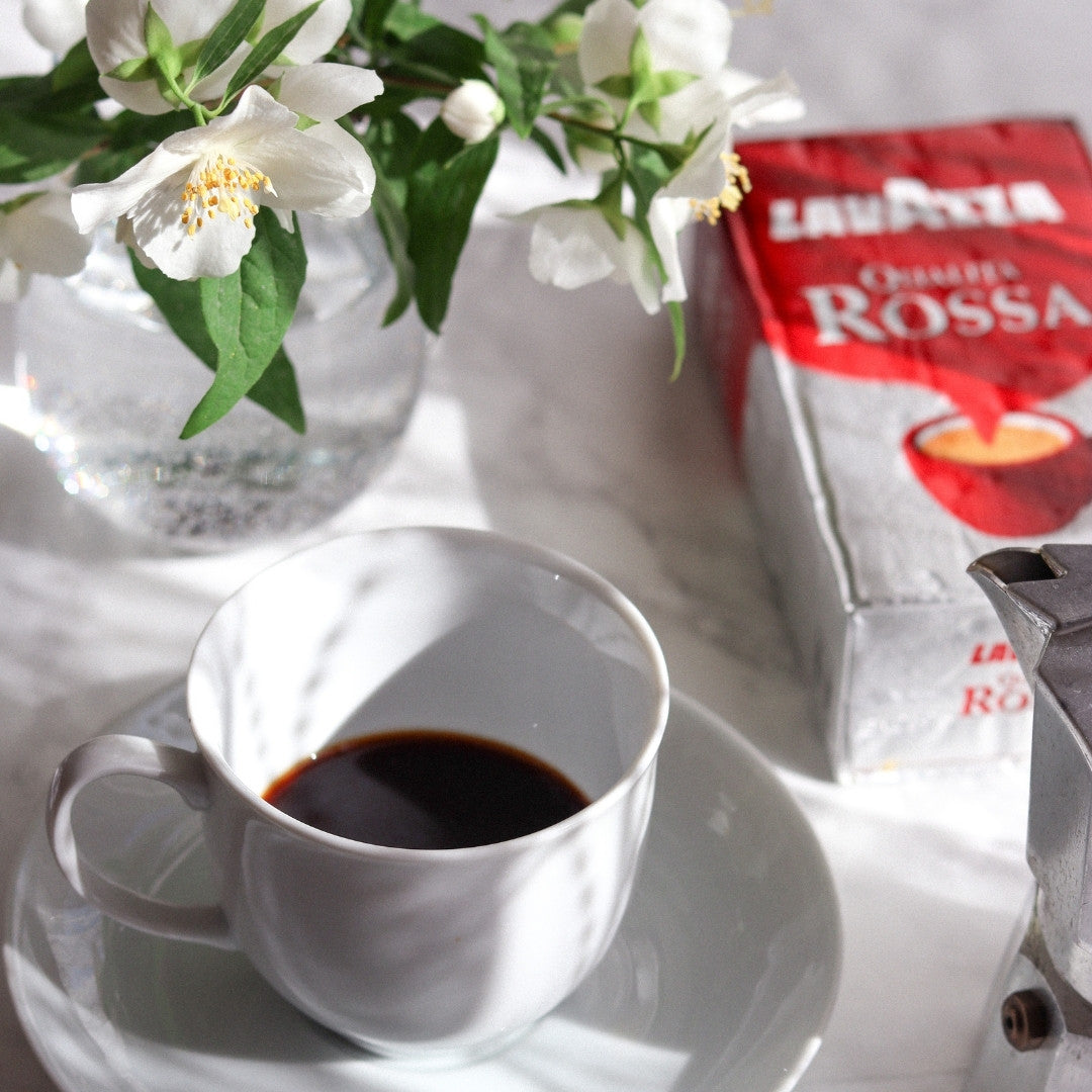 Lavazza - Qualita Rossa 5/10 - Ground Coffee for Moka Pot or Filtered Coffee