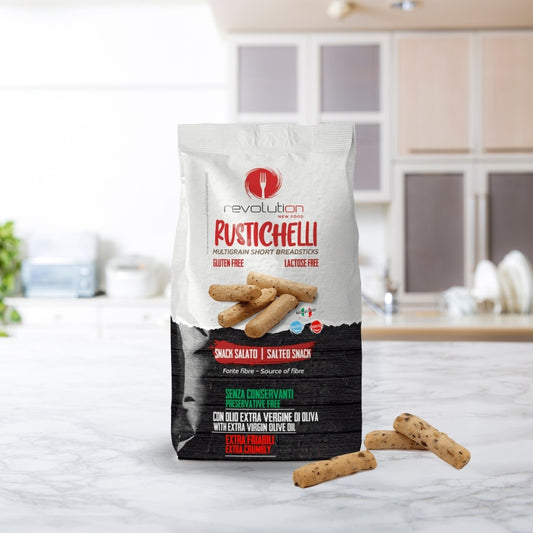 Revolution I Gluten Free Rustichelli Short Breadsticks