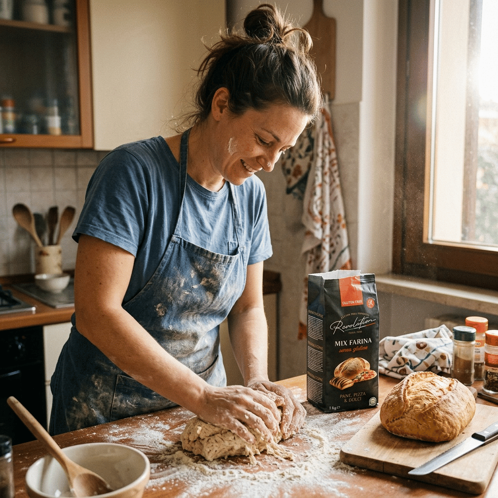 Revolution I Gluten Free Mix Flour for Bread, Pizza and Desserts