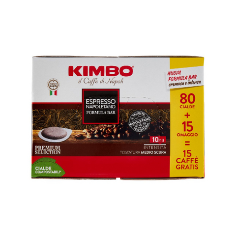 Kimbo - Tostatura Medio Scura - 95 pods