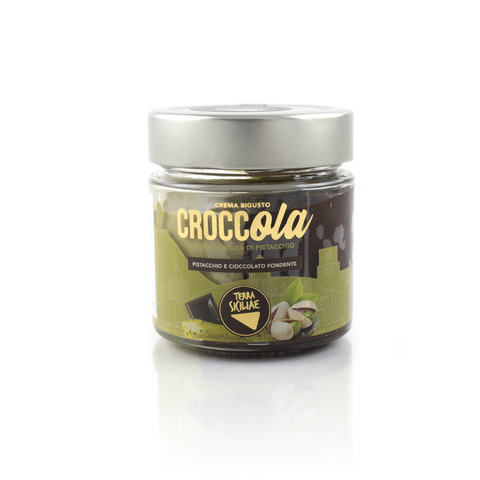 Croccola - Pistacchio and dark chocolate spread (190g)