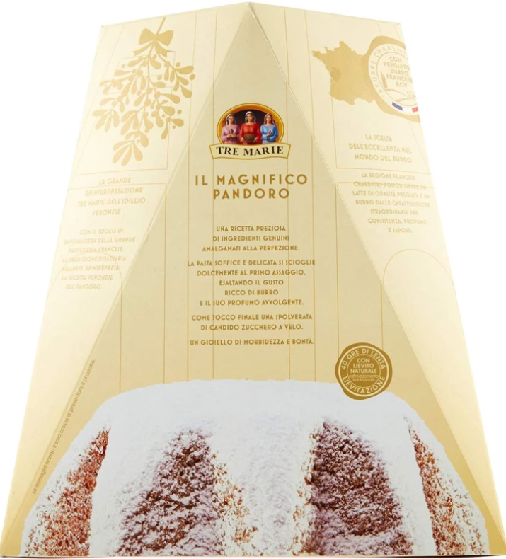 Tre Marie - Magnifico Pandoro (1Kg)