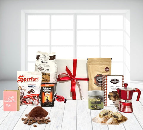 Italian Coffee Lover Gift Box