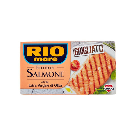 Rio Mare - Grilled Salmon Fillet in Extra Virgin Olive Oil (125g)