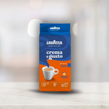 Lavazza - Crema e Gusto Espresso Forte 9/10 - Ground Coffee for Moka Pot or Filtered Coffee