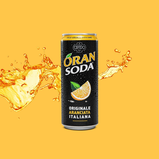Oransoda - Italian Sparkling Orange Soda Drink