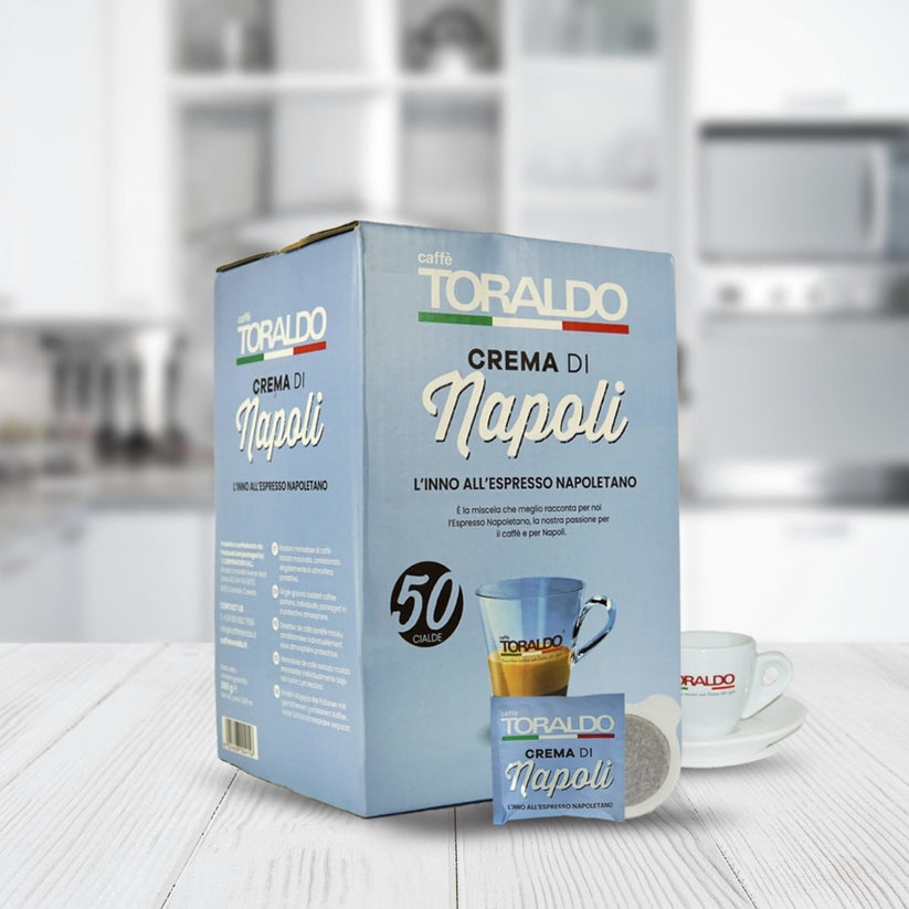 Toraldo - Crema di Napoli Espresso - Coffee Pods – Italian Supermarkets