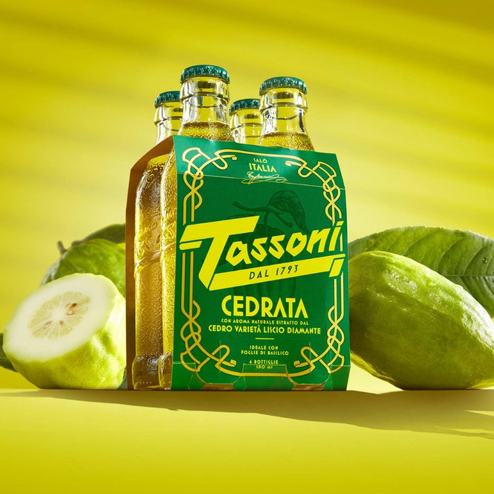 Tassoni - Cedrata (4x180ml) Italian Supermarkets