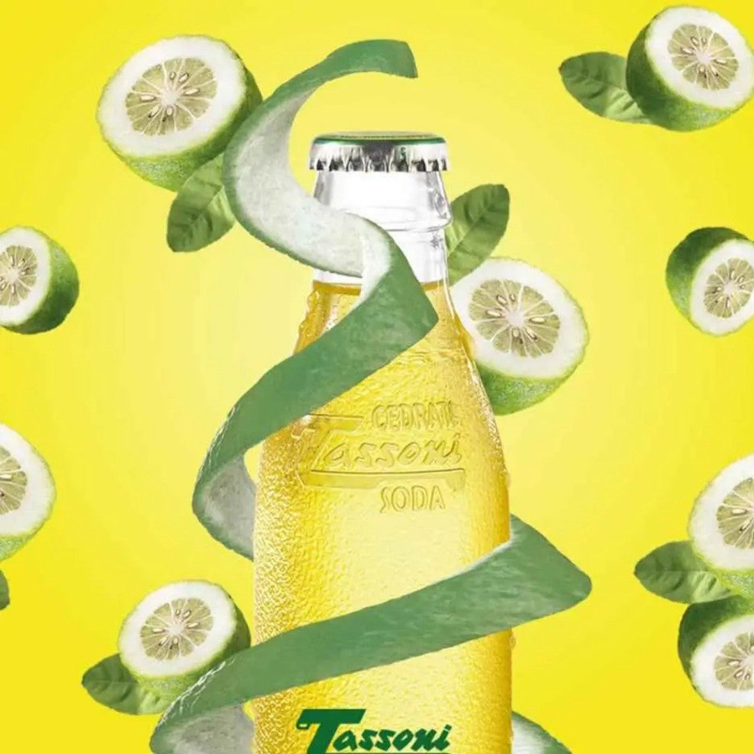 Tassoni - Cedrata (4x180ml) Italian Supermarkets