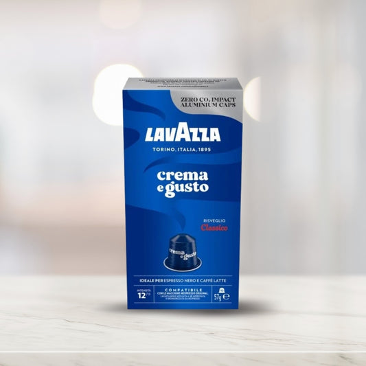 Lavazza - Crema e Gusto Classico 12/13 - Capsules compatible with Nespresso™ Original