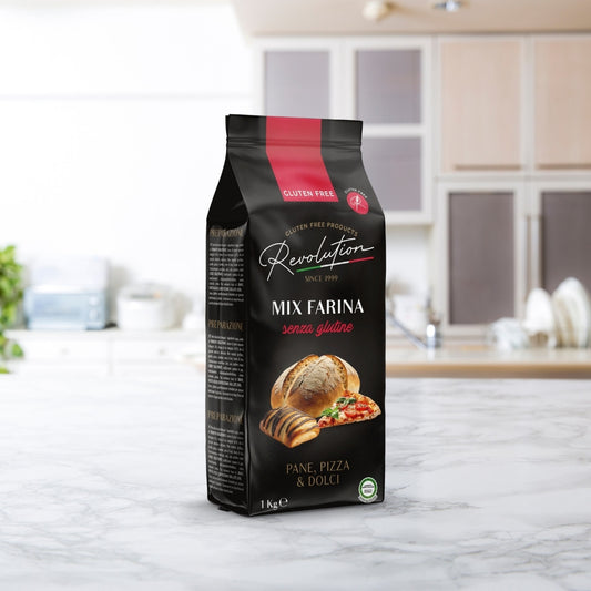 Revolution I Gluten Free Mix Flour for Bread, Pizza and Desserts