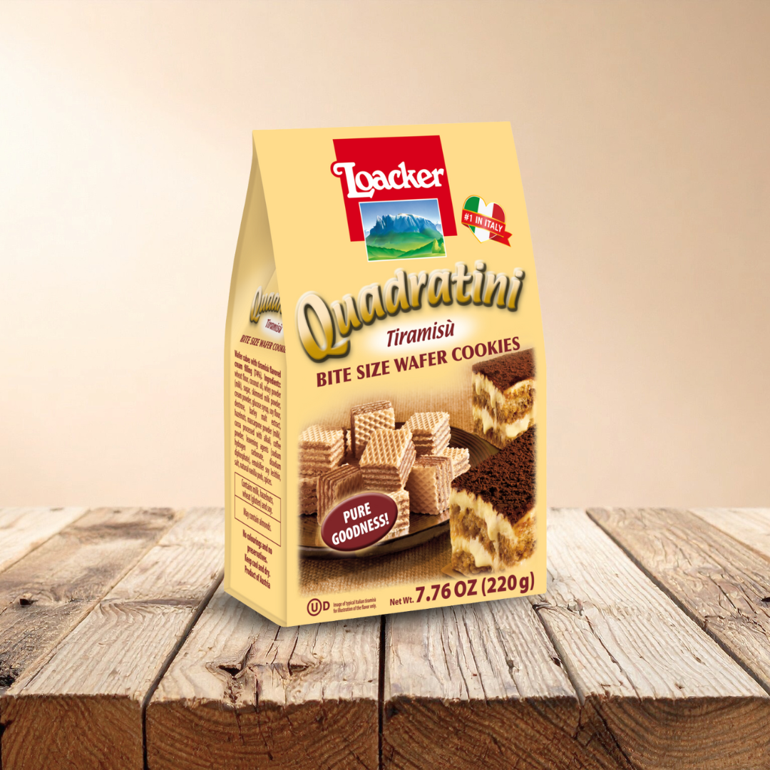 Loacker - Quadratini Tiramisu