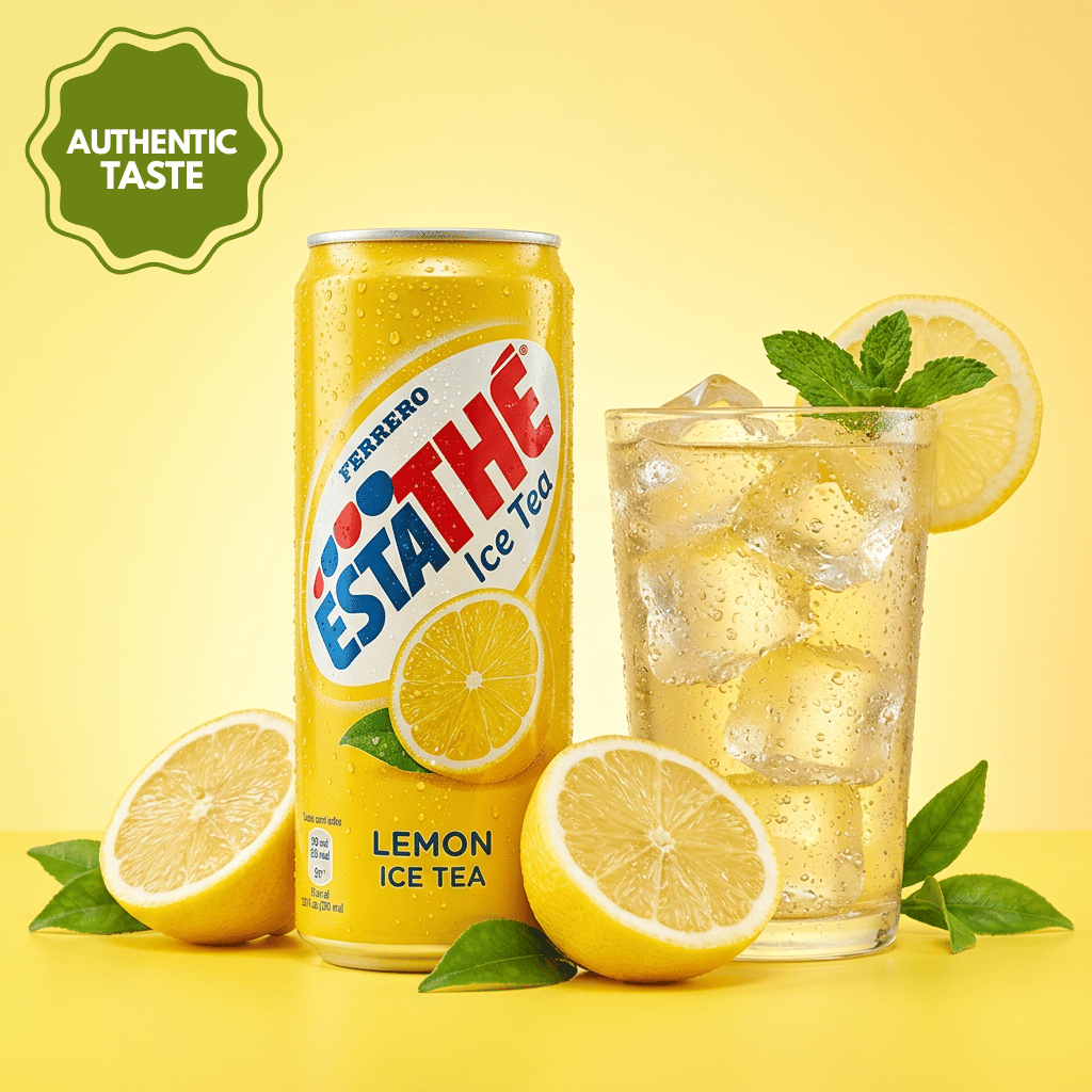 Estathé - Lemon Ice Tea Can (330ml / 6x330ml) - Italian Supermarkets