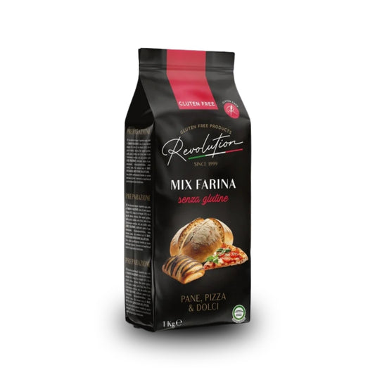 Revolution I Gluten Free Mix Flour for Bread, Pizza and Desserts