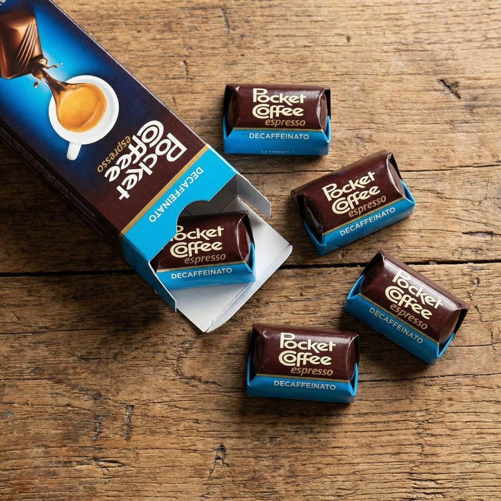 ❤️FERRERO フェレロ　Pocket Coffee Decaffeinato Ferrero Pocket Coffee Decaffeinato T.5 x 12 : Amazon.de: Grocery
