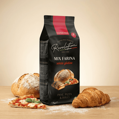 Revolution I Gluten Free Mix Flour for Bread, Pizza and Desserts