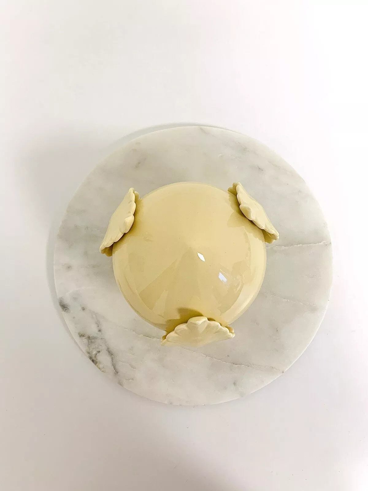 Ceramic Pumo Decor - Yellow