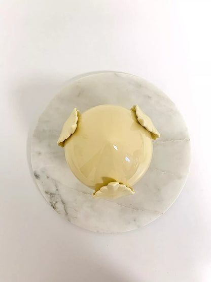 Ceramic Pumo Decor - Yellow