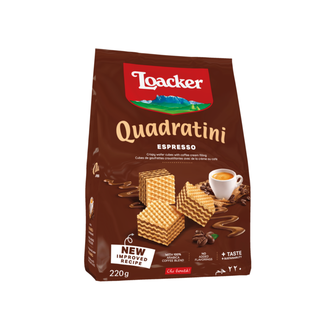 Loacker - Quadratini Espresso (220g)