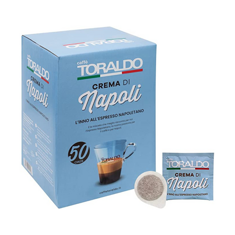 Toraldo - Crema di Napoli - 50 pods – Italian Supermarkets
