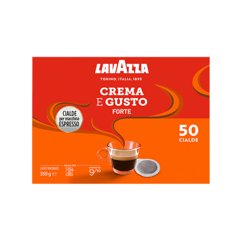 Lavazza - Crema e Gusto Forte - 50 Pods (350g) – Italian Supermarkets