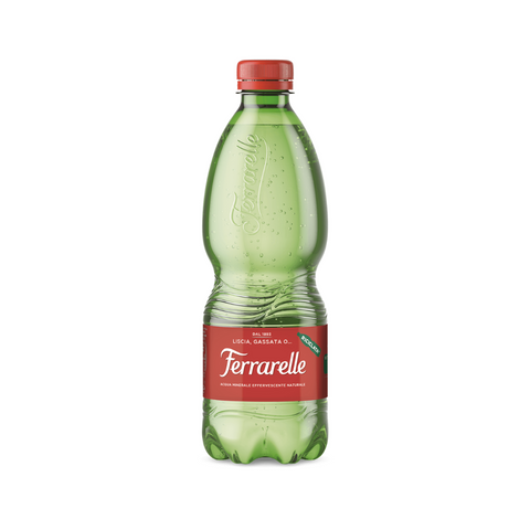 Ferrarelle - Sparkling Mineral Water in plastic (500ml)