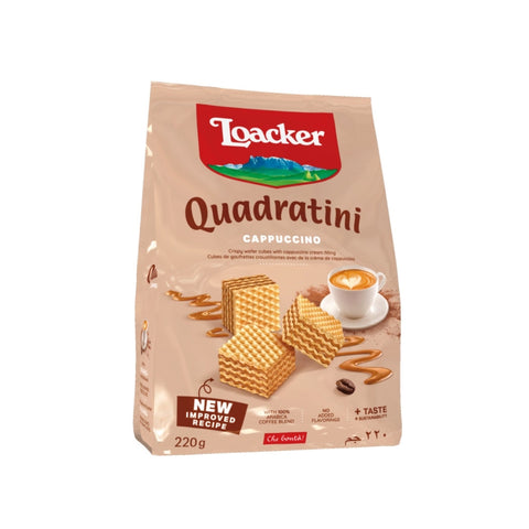 Loacker - Quadratini Cappuccino (220g)