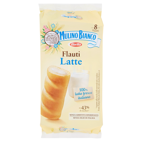 Mulino Bianco - Flauti Milk (280g)