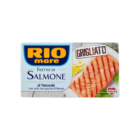 Rio Mare - Grilled Salmon Fillet In Brine with a drop of lemon (125g)